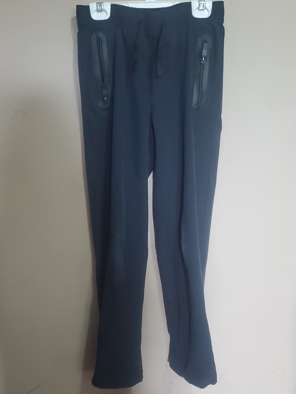 Fwd Stretch Black Zip-Pocket Pants Size Medium